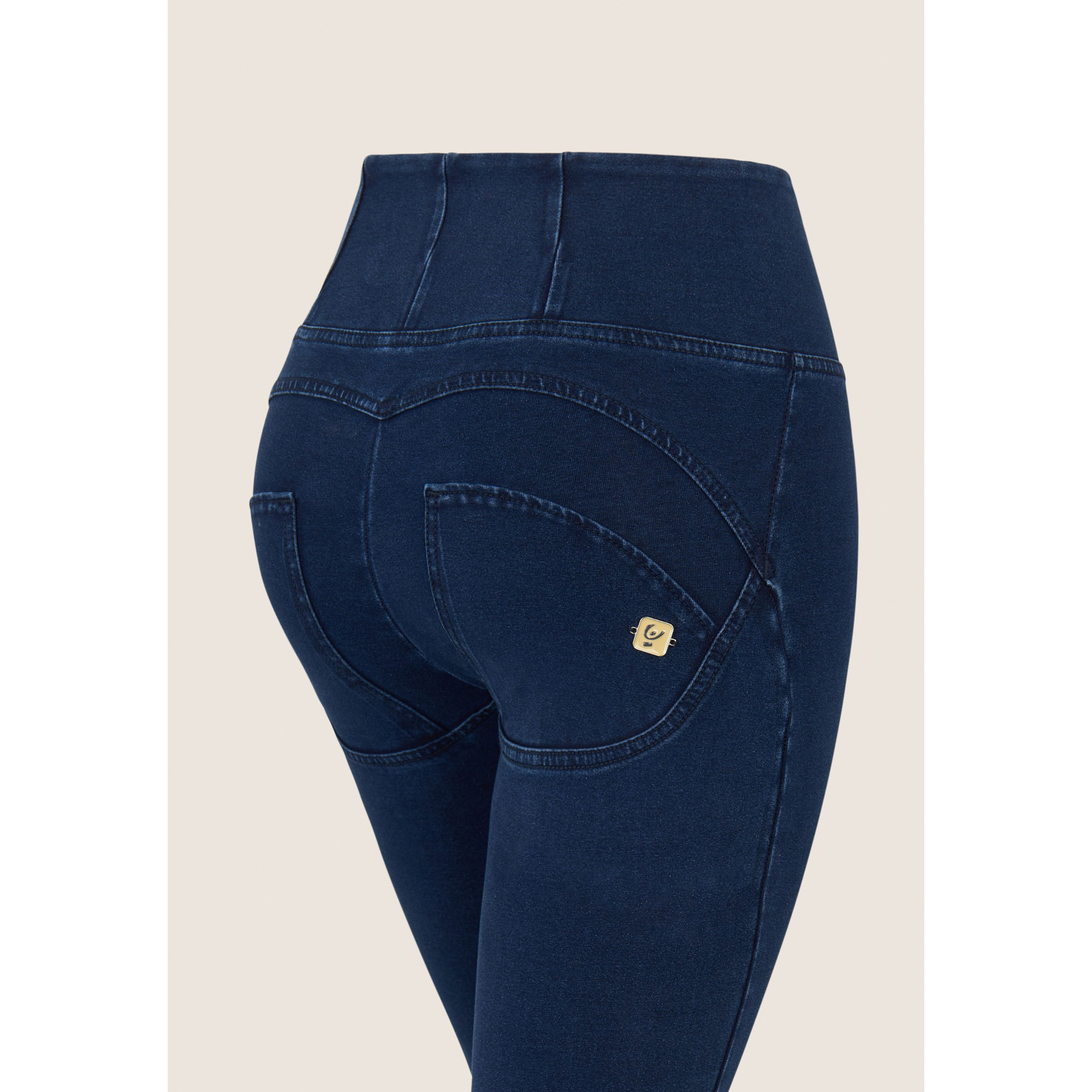 Jeggings push up WR.UP® superskinny vita alta con zip