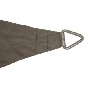 Voile d'ombrage Elyora 4x3m gris ardoise