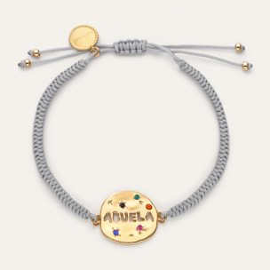 Pulsera Abuela Colors Baño Oro