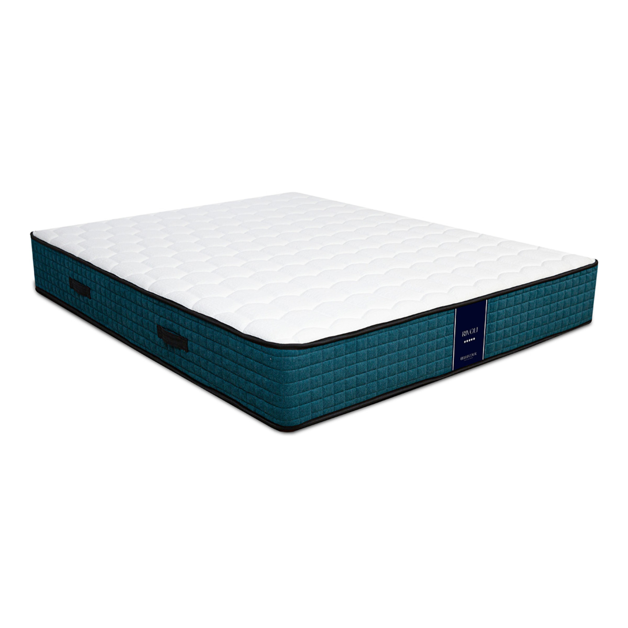 Ensemble Rivoli 2 places | Matelas Memoire de forme avec sommier en bois