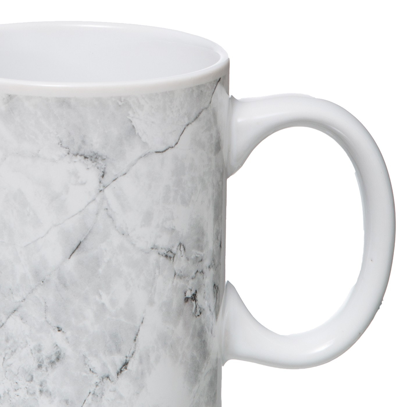 Taza cracovia mármol blanca m 35cl