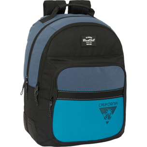 Mochila doble adapt.carro reciclado blackfit8 "california"