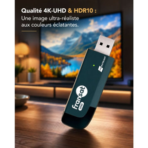 Décodeur satellite CGV E-Stick 4K