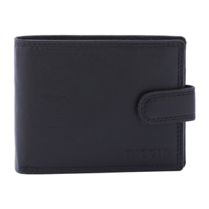 Portafoglio  da uomo In Vera pelle Made in Italy 12,5x9,5x3 cm