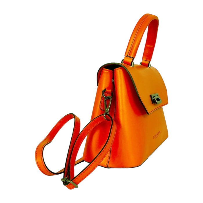 Bolso de mano Cheval Firenze Vittoria Naranja