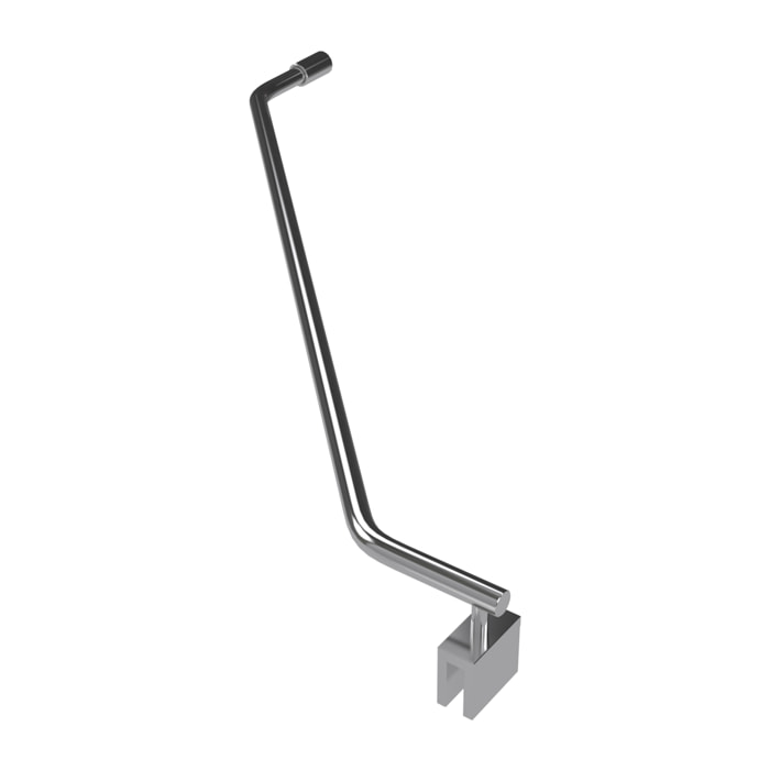 Barre de fixation d'angle pour douche a l'italienne-FREEDOM 2 ANGLE-BARRE DE FIXATION MURALE D'ANGLE