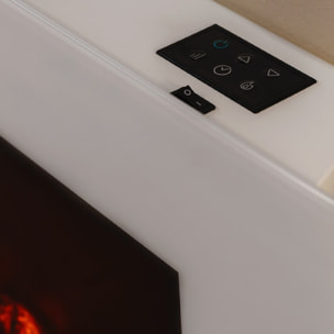 Caminetti elettrici ReadyWarm 3590 Flames Connected White Cecotec