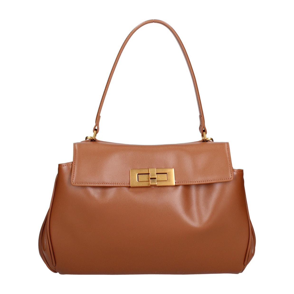 Borsa a mano da donna Made in Italy - Modello Padova - 100% pelle - 28.0 x 19.0 x 8.0 cm