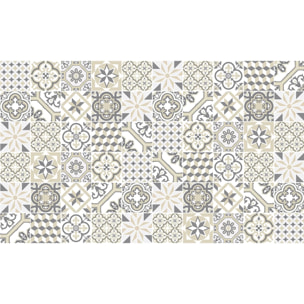 Sticker carrelage - Ambiance Sticker - 60 CARREAUX DE CIMENT MEUBLE AUTHENTIQUES LORENZINA - 20x20cm