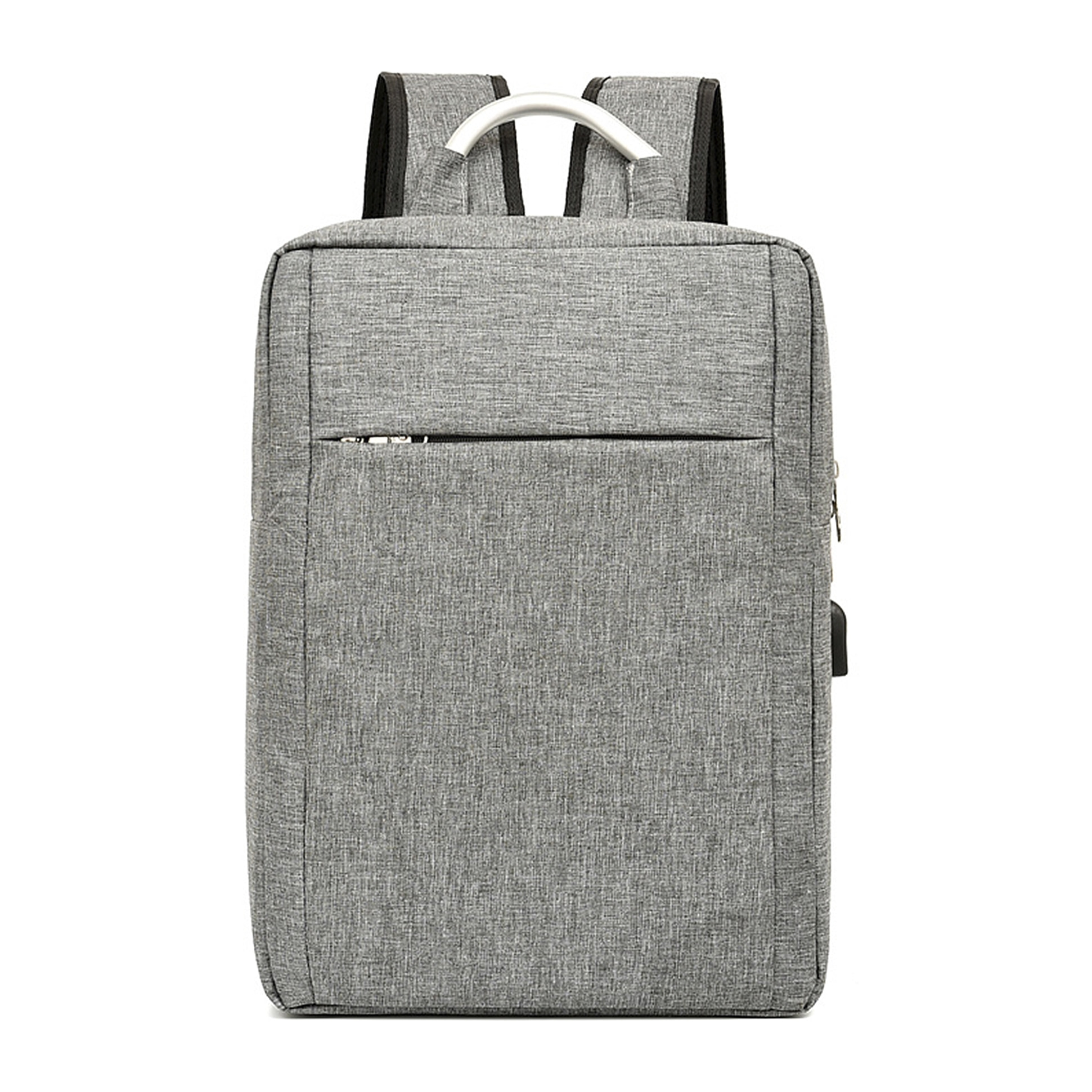 DAM Zaino per laptop  con interfaccia di ricarica USB. 30x12x42cm. Grigio