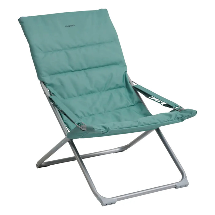 Fauteuil relax de jardin Milos Vert jade