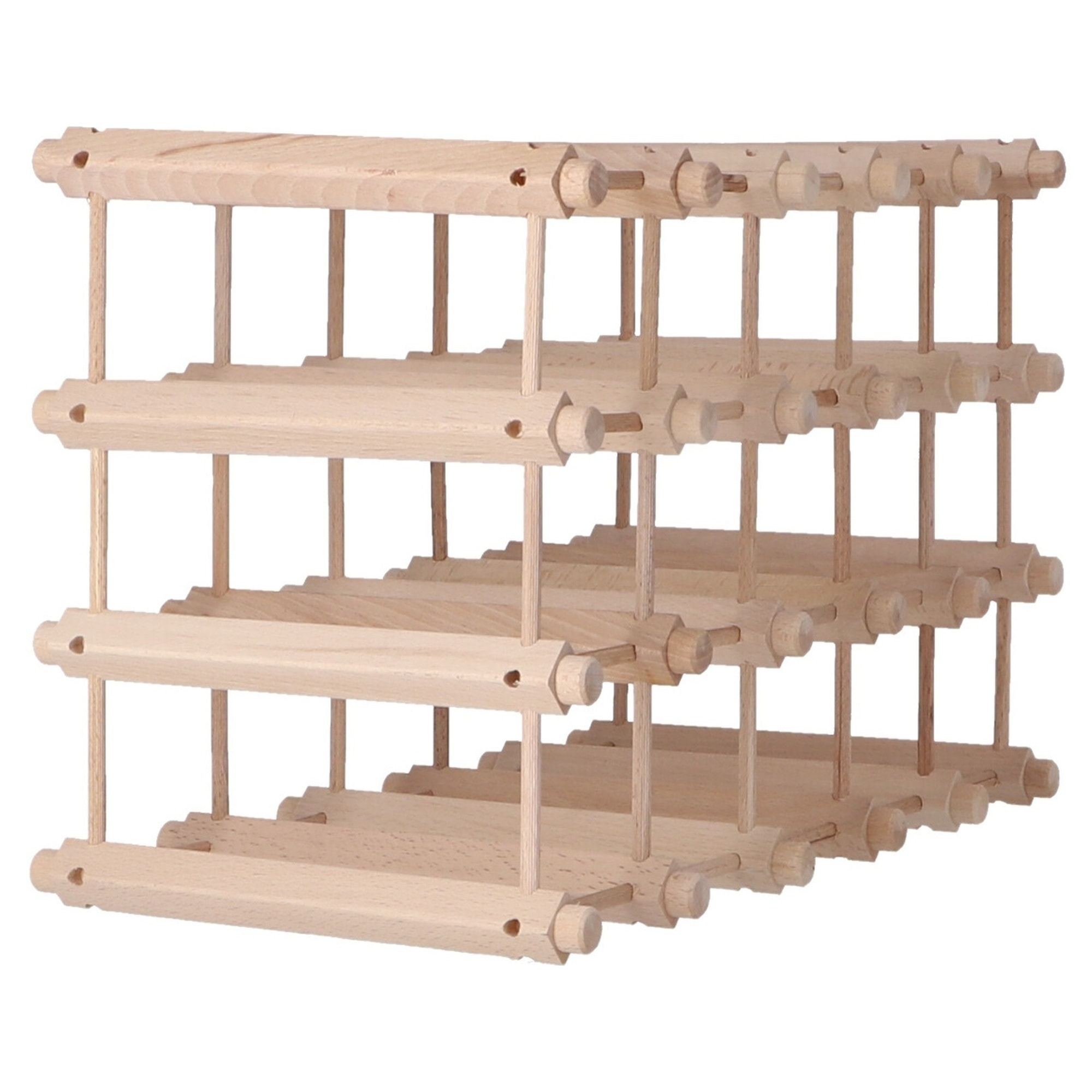 Botellero de haya para 20 botellas