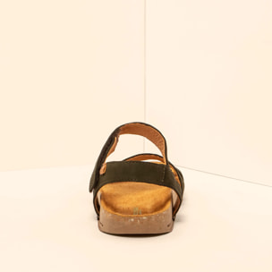 Sandalias N5790 NOBUCK LAVADO KAKI / BALANCE color Kaki