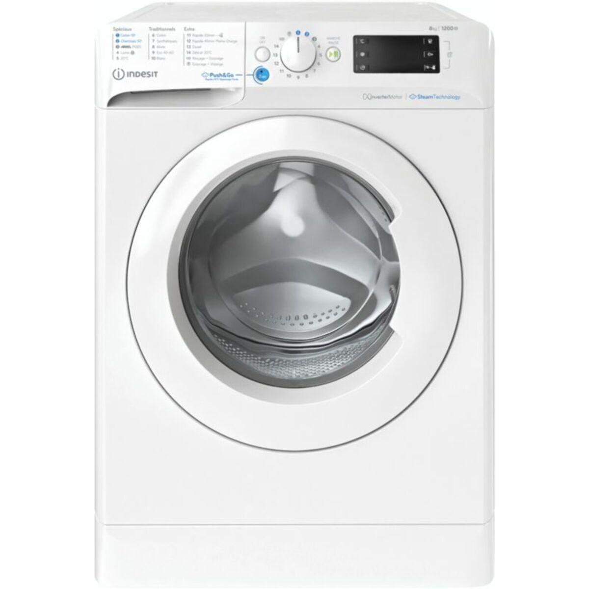 Lave linge hublot INDESIT BWE81295XWVFR