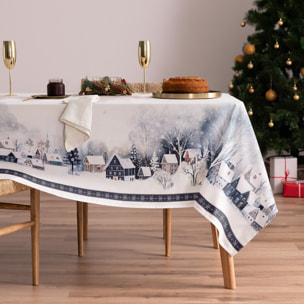 Mantel antimanchas OWEN AZUL