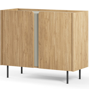 Buffet 2 portes bicolore - INGO