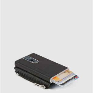 Piquadro Compact wallet per banconote e carte di credito co