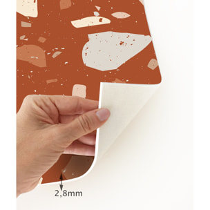 Alfombra de vinilo CERAMIKO, Terrazo Odiseo 66x250 cm