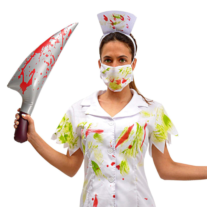 Miss Toxic Nurse Costume Donna