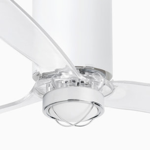 TUBE FAN M LED Ventilatore bianco opaco/trasparente DC