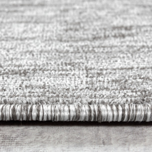 NADOR - Tapis de salon moderne Gris clair