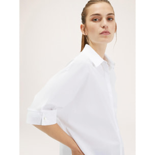 Motivi - Camisa amplia tipo kimono - Blanco