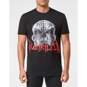 PHILIPP PLEIN T-Shirt Round Neck SKULL
