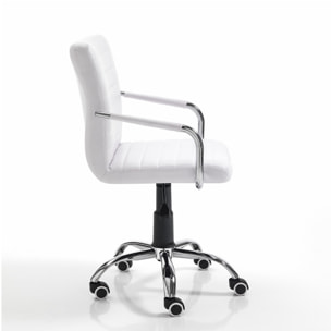 Tomasucci fauteuil de bureau MILKO WHITE Blanc