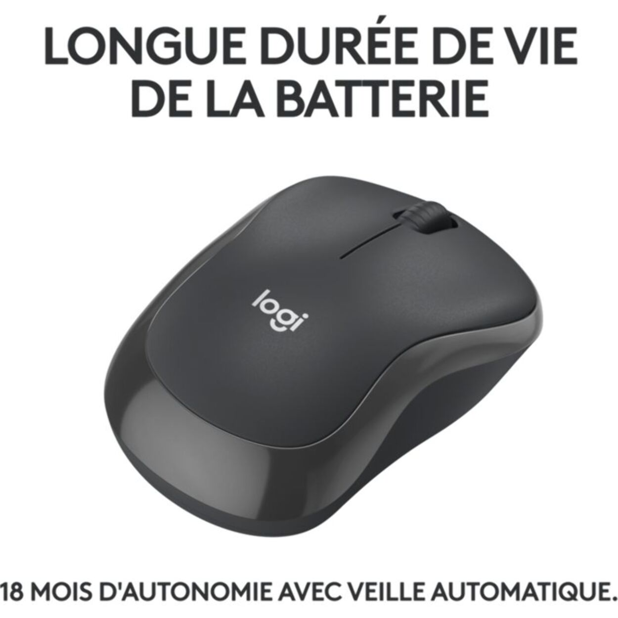 Souris sans fil LOGITECH M240 Silent Graphite Bluetooth
