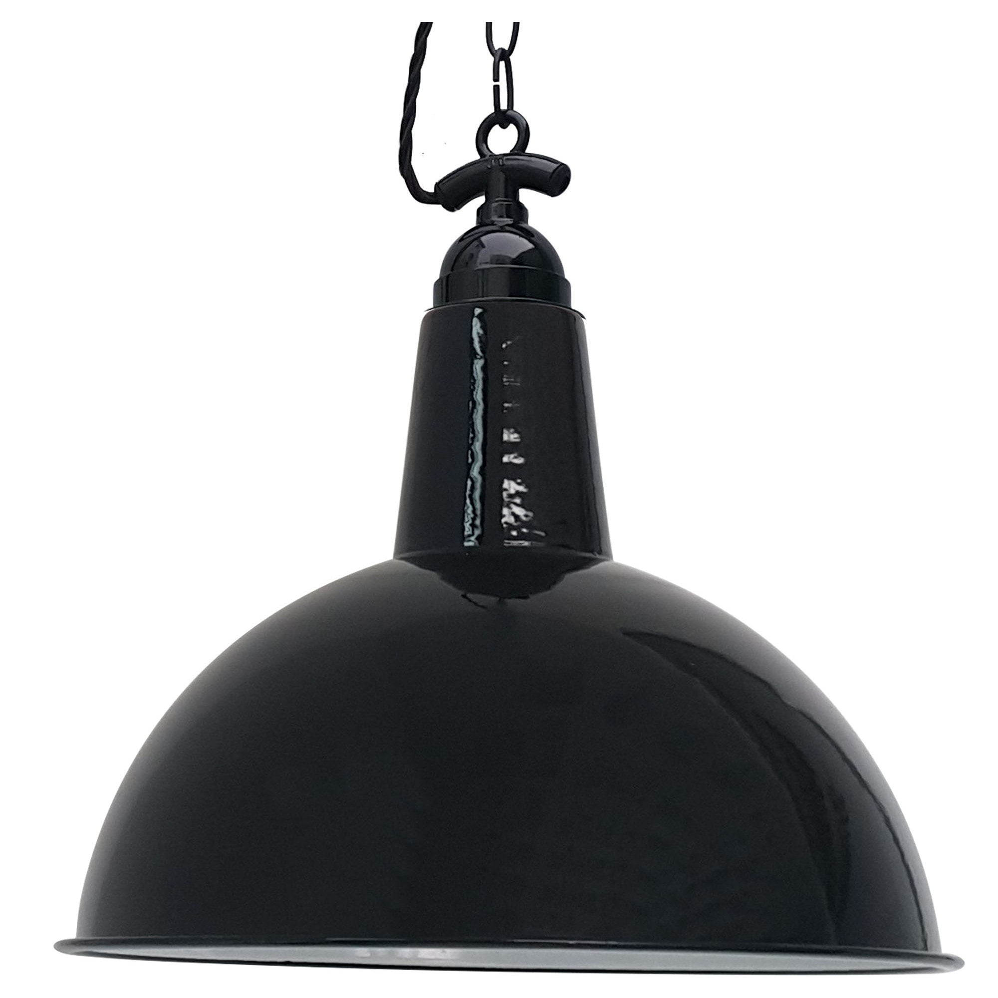 LOU Lampe suspension noire