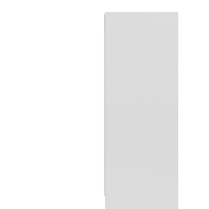 Dressing Justine extensible 120-180cm 6 tiroirs blanc