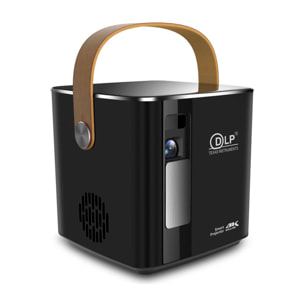Mini videoproiettore portatile LED P12, DLP. FullHD1080P. Android 9.0, Wi-Fi. Clonazione schermo. Batteria ricaricabile. Netflix, YouTube, ecc.