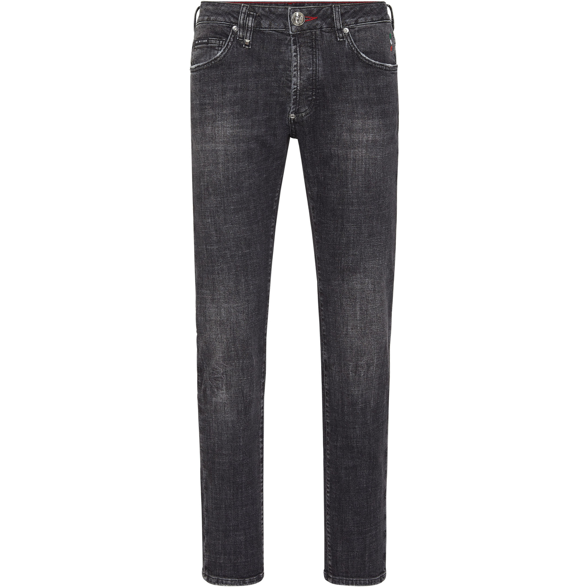 PHILIPP PLEIN Vaqueros de corte recto BASIC