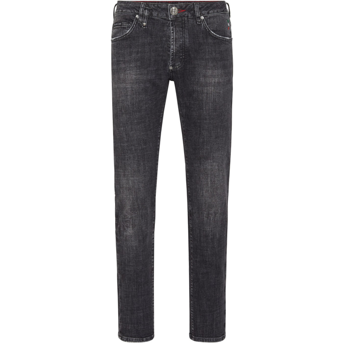 PHILIPP PLEIN Vaqueros de corte recto BASIC