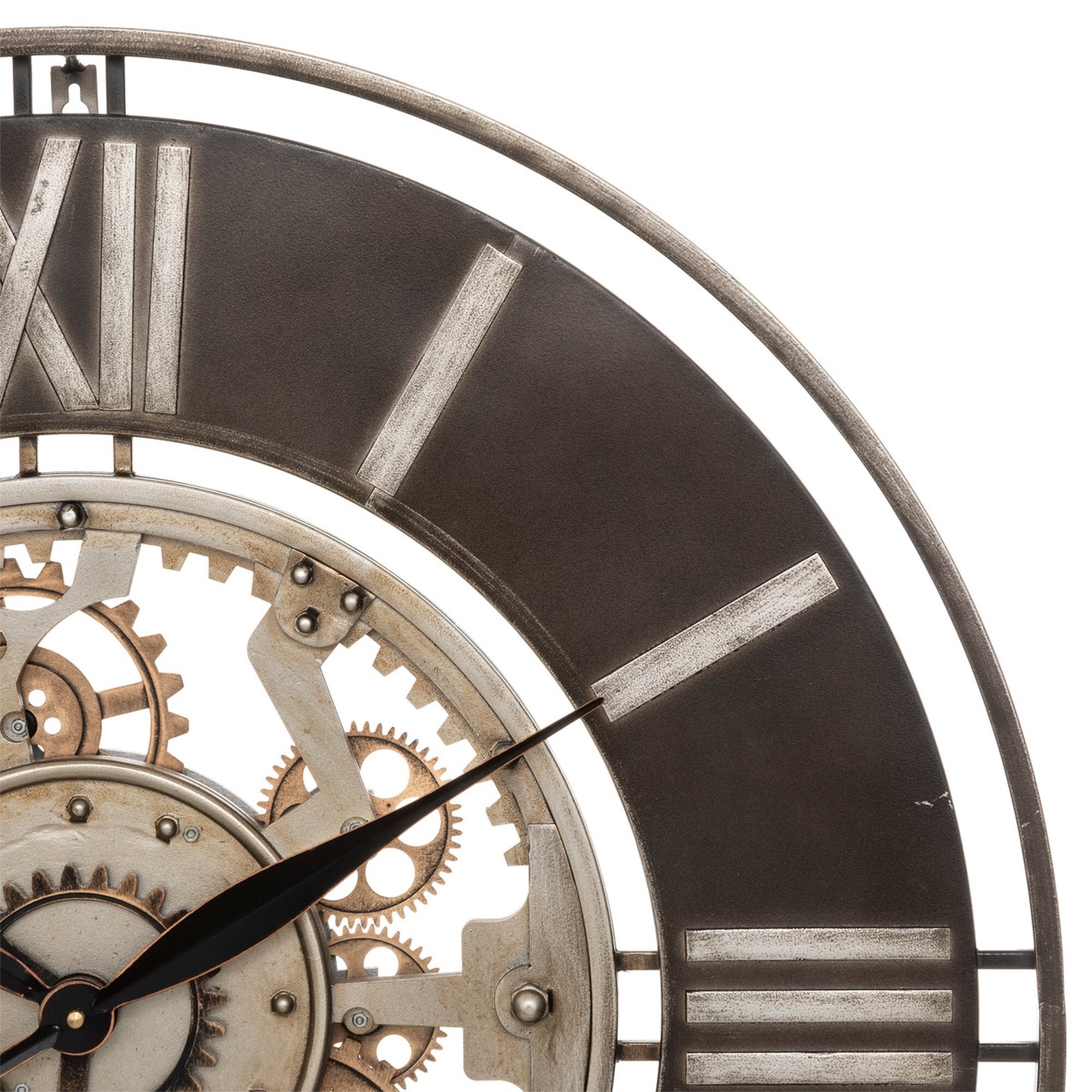 Reloj mecánico de metal "Soul" D70cm