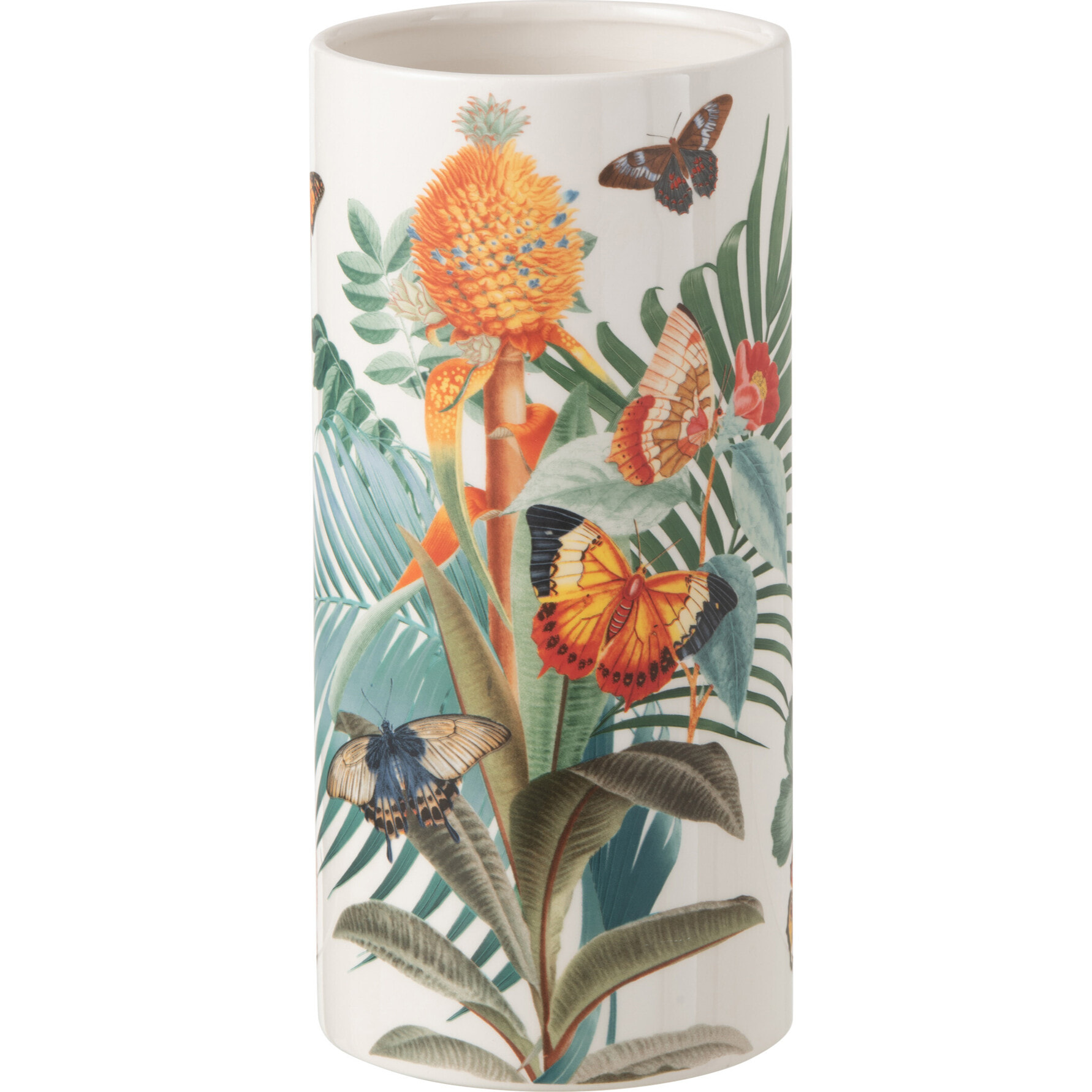 J-Line Vase Papillons Dolomie Mix Small