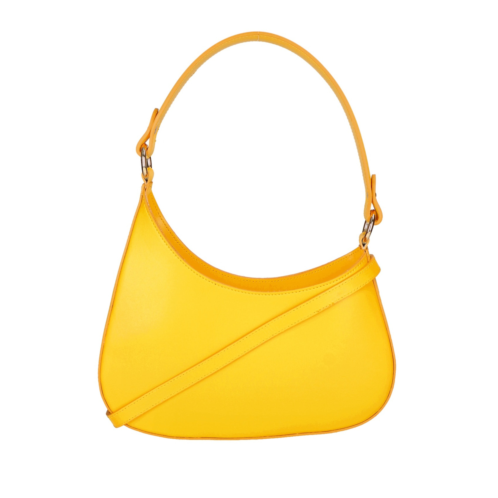 Borsa a spalla da donna - Modello False - Vera pelle - 22.0 x 32.0 x 6.5 cm