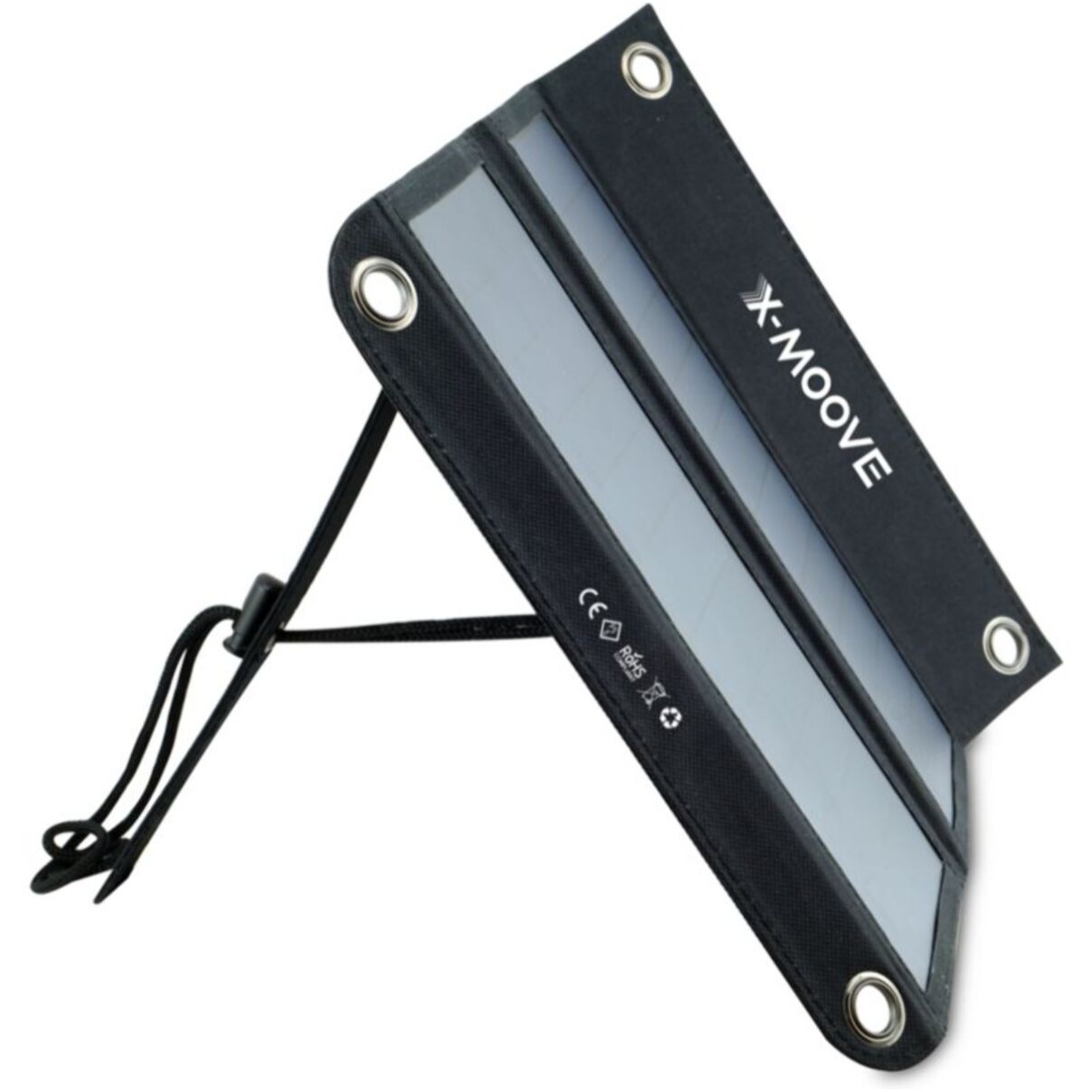 Batterie externe XMOOVE Panneau solaire 12W + batterie intégrée