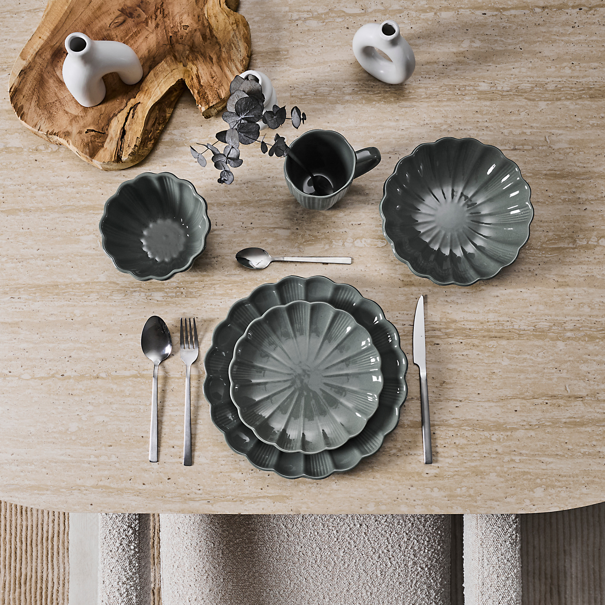 Bol Calista Gris 55cl