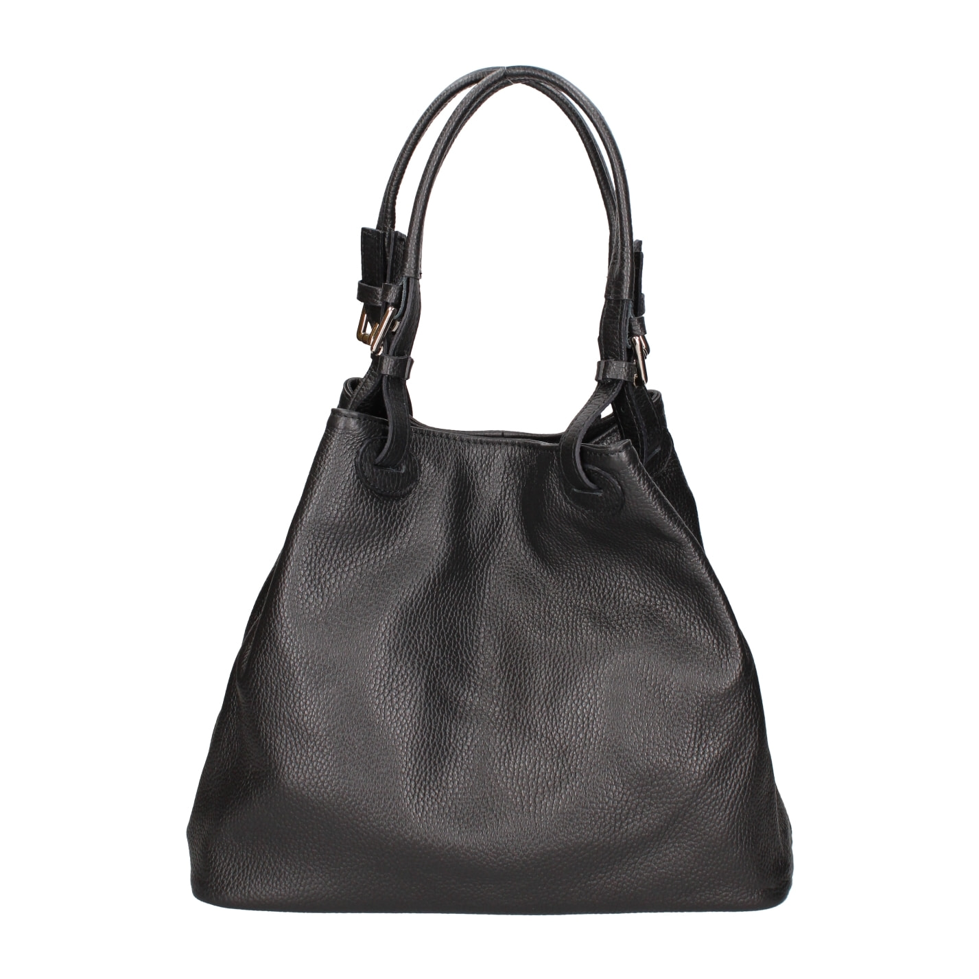 Borsa a spalla da donna In Vera pelle Made in Italy 29x32x17 cm