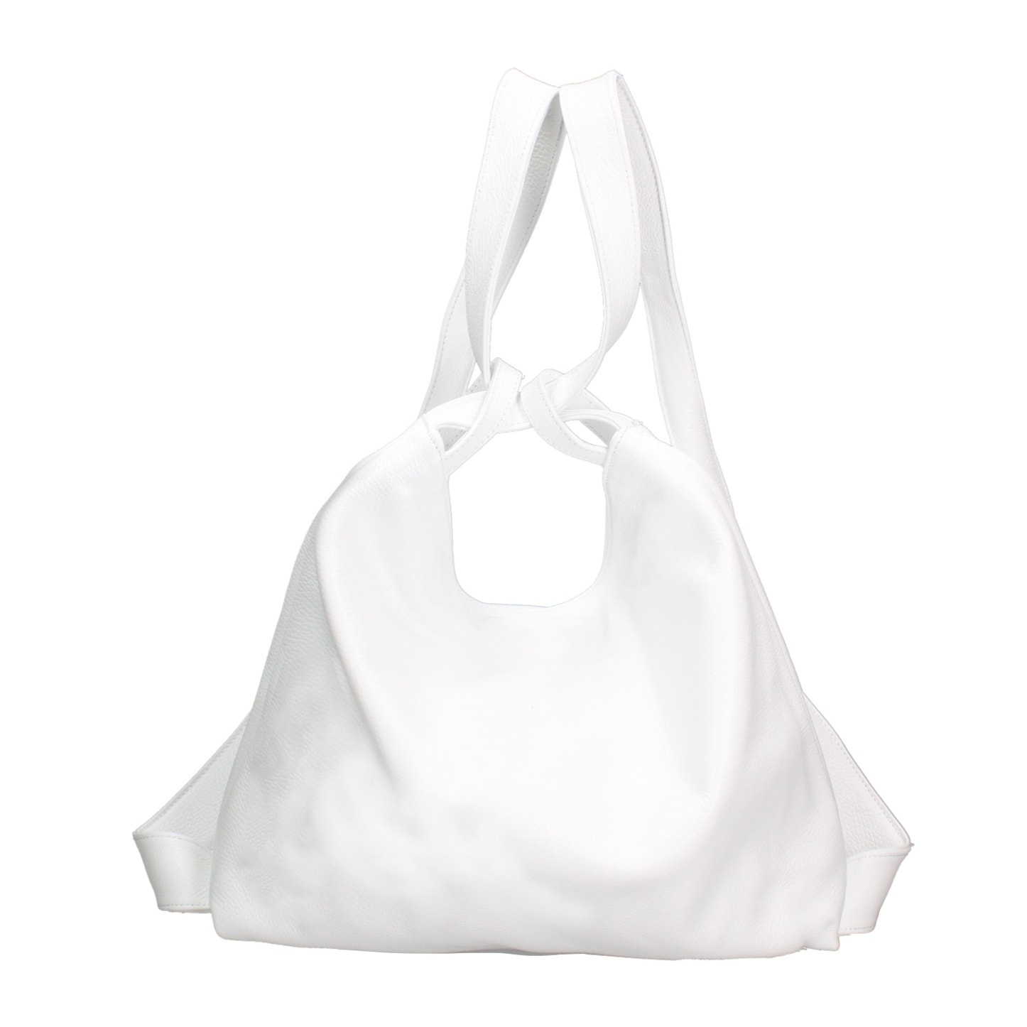 Borsa a mano da donna Made in Italy - Modello Seraphina Nova - 100% pelle - 37.0 x 37.0 x 9.0 cm