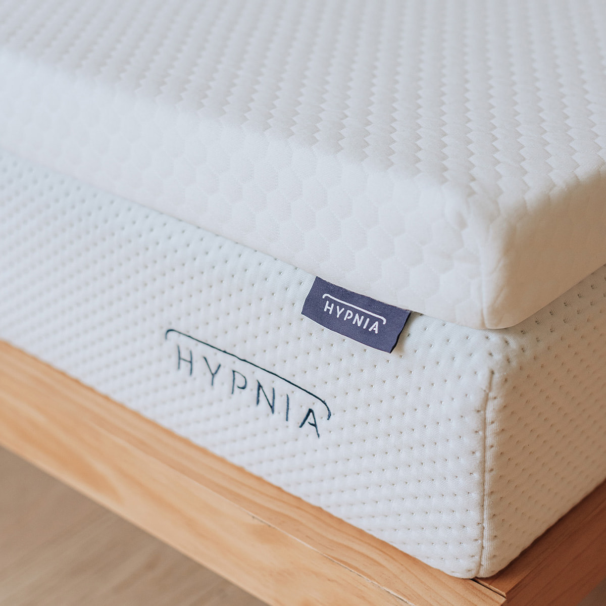 Surmatelas Bambou 8 cm déhoussable - Souple Hypnia