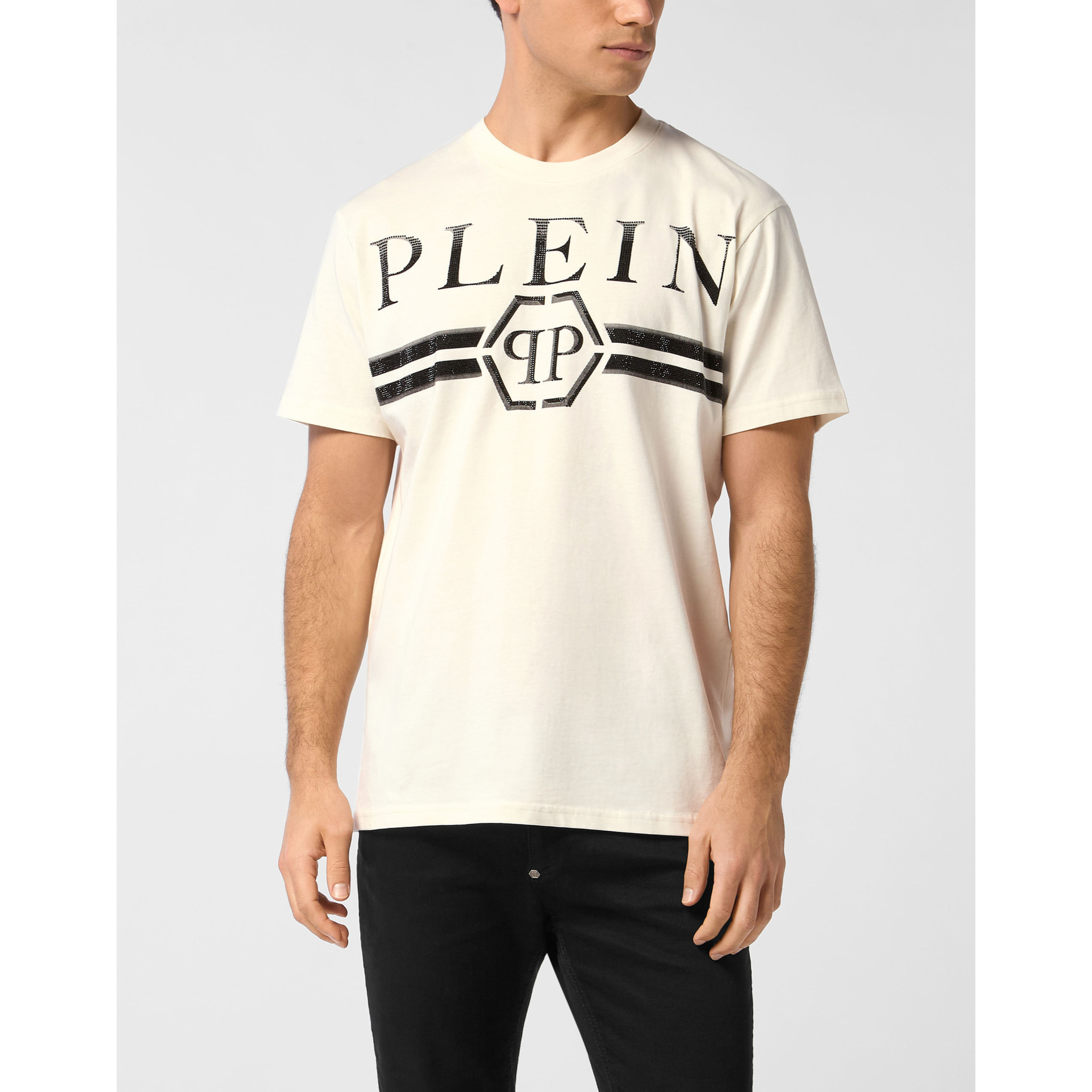 PHILIPP PLEIN T-Shirt Round Neck Ss