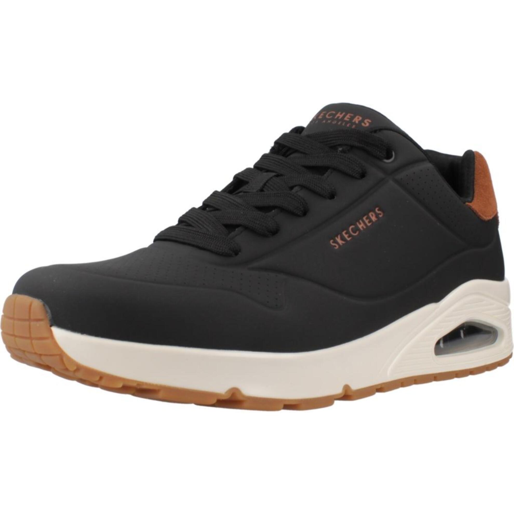 Sneakers De  Hombre Uno - Suited On Air Negro
