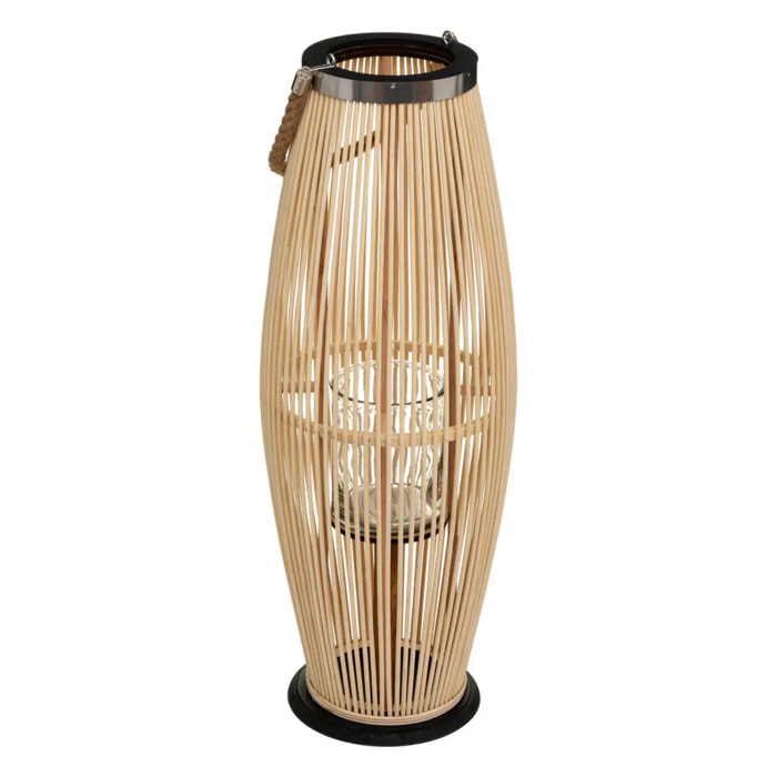 Lanterne "Fit" bambou H72cm