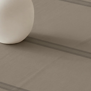 Nappe ronde anti-taches Nua Marron claire