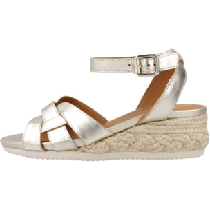 Sandalias Mujer de la marca GEOX  modelo D ISCHIA CORDA Gold