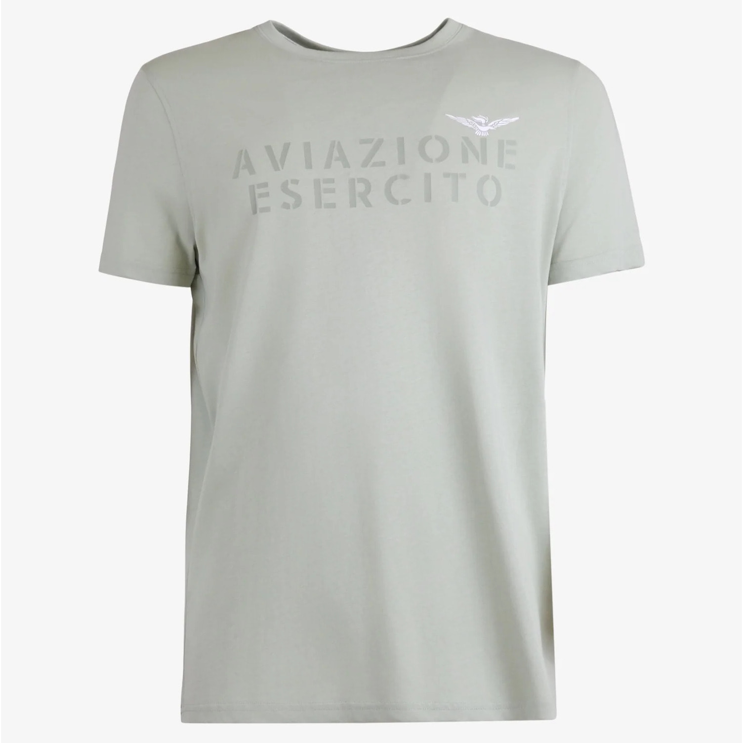 T-shirt Esercito verde in cotone uomo