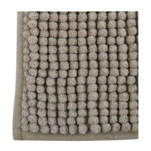 Tapis de bain Microfibre CHENILLE Taupe MSV