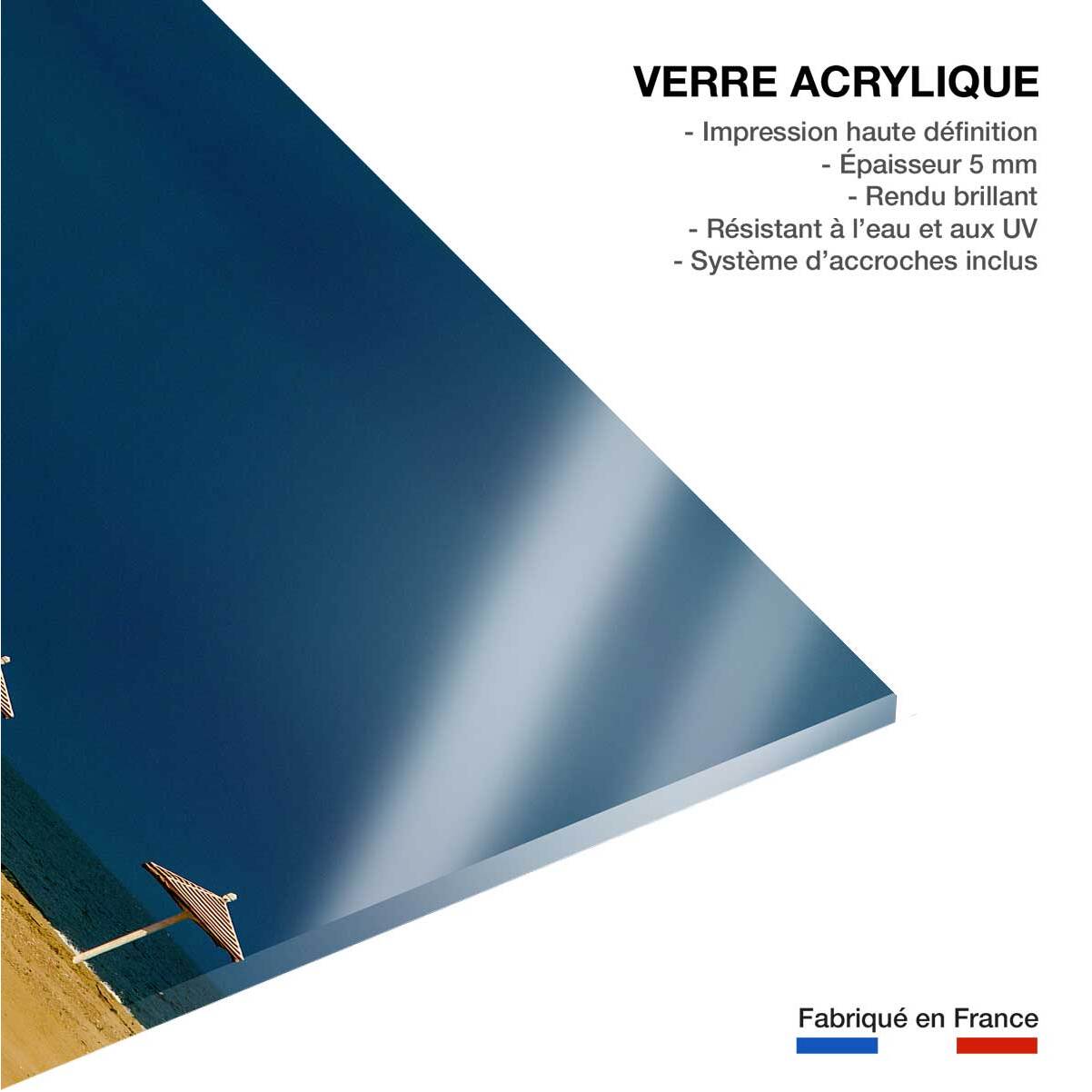 Tableau horizon bleu Tableau plexiglas